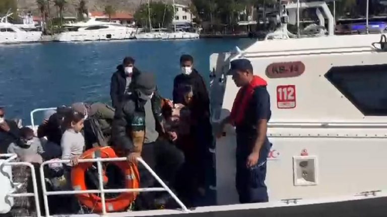 Muğla’da 21 kaçak göçmen yakalandı