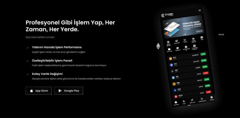 Cryzen crypto ile Türkiye’de yatırımcılara özel fırsatlar
