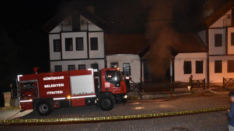 Gümüşhane’de otel yangını – Son Dakika Haberleri