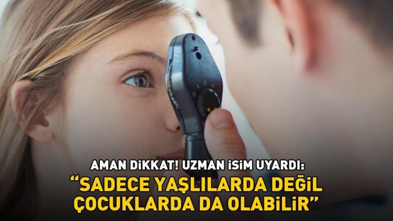 Önlenebilir körlük nedenleri arasında 1. sırada! Uzman isim uyardı: ‘Sadece yaşlılarda değil, çocukluklarda da olabilir’