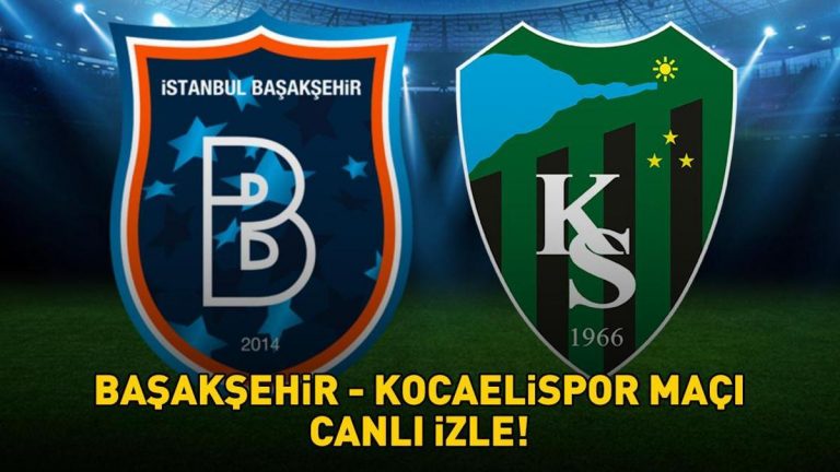 BAŞAKŞEHİR – KOCAELİSPOR MAÇI BEIN SPORTS 1 CANLI İZLE – ŞİFRESİZ | Süper Lig BeIN Sports 1 Başakşehir – Kocaelispor maçı canlı yayın bilgileri