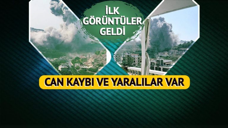 Evleri terk etmeye başladılar! İsrail şimdi de Lübnan’a saldırıyor: Can kaybı ve yaralılar var, ilk görüntüler geldi